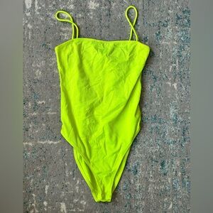 Zara Neon Body Suit Size Small